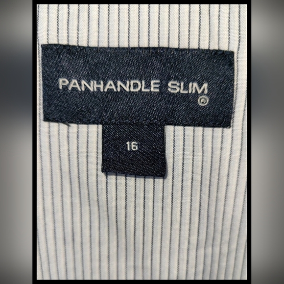 Panhandle Slim Youth Boys Pearl SnapButton Western Shirt, Size 16 - Picture 9 of 9